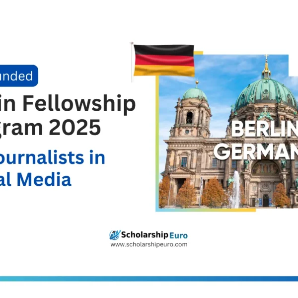 Get fellowship opportunity in Germany which is fully funded