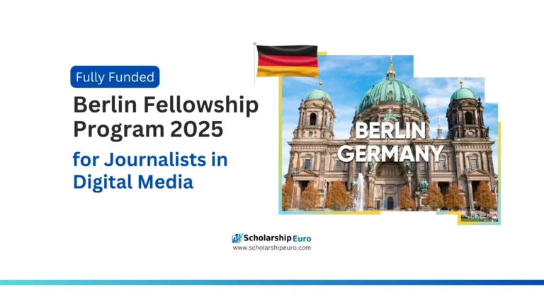 Get fellowship opportunity in Germany which is fully funded