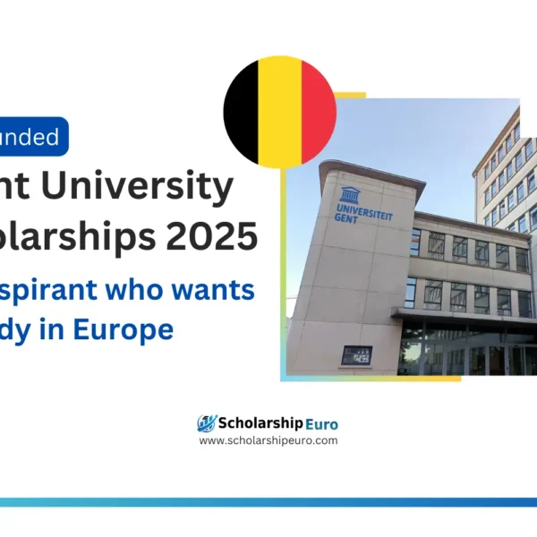 Get all information about fully funded phd scholarships in Ghent University Belgium