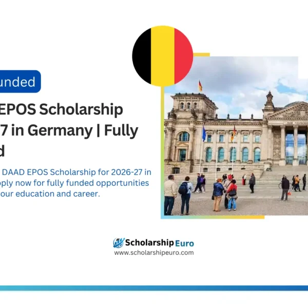 DAAD EPOS Scholarship in Germany 2026-27 | Fully Funded