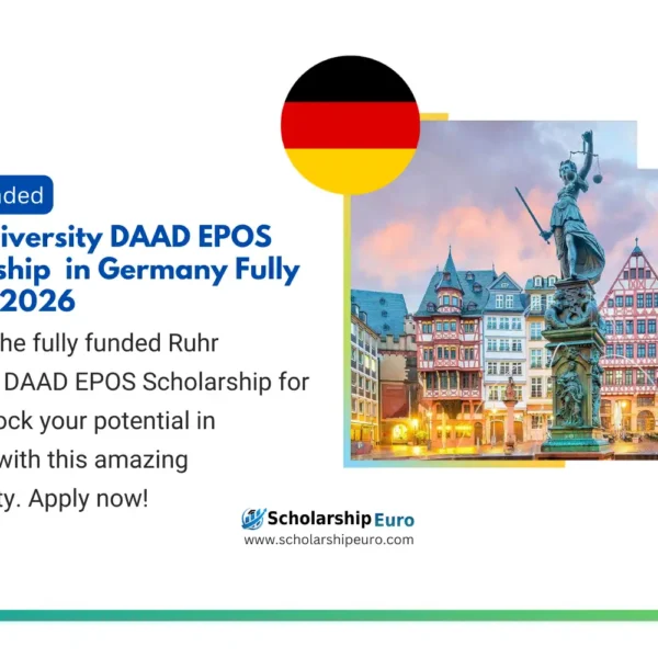 Ruhr University DAAD EPOS Scholarship 2026 in Germany Fully Funded